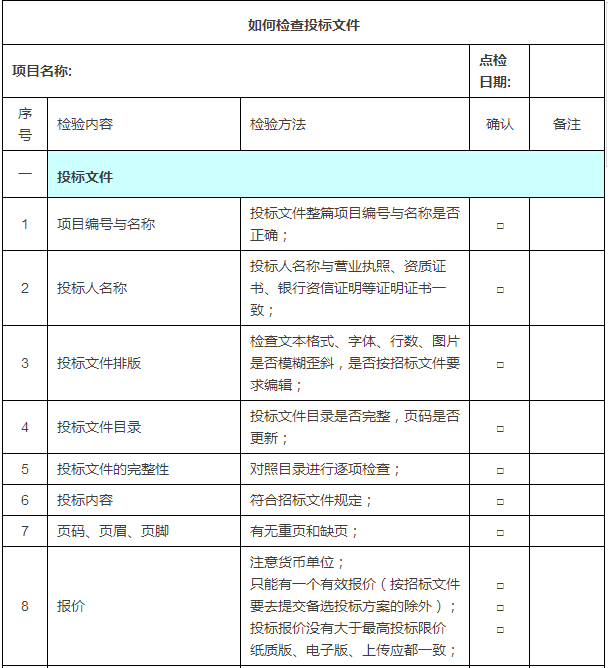 PPP咨詢投標文件