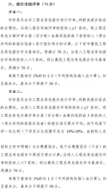 招標評標