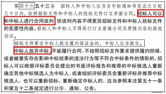 招投標