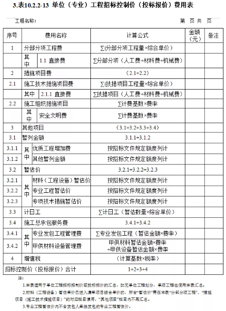 工程造價