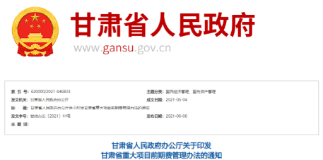 政府投資項目