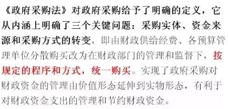 政府采購項目